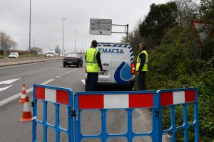 EMACSA, en el acceso al Polígono de las Quemadas