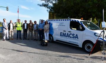 EMACSA presenta un vehículo de inspección técnica de alta tecnología para mejorar la información de las redes